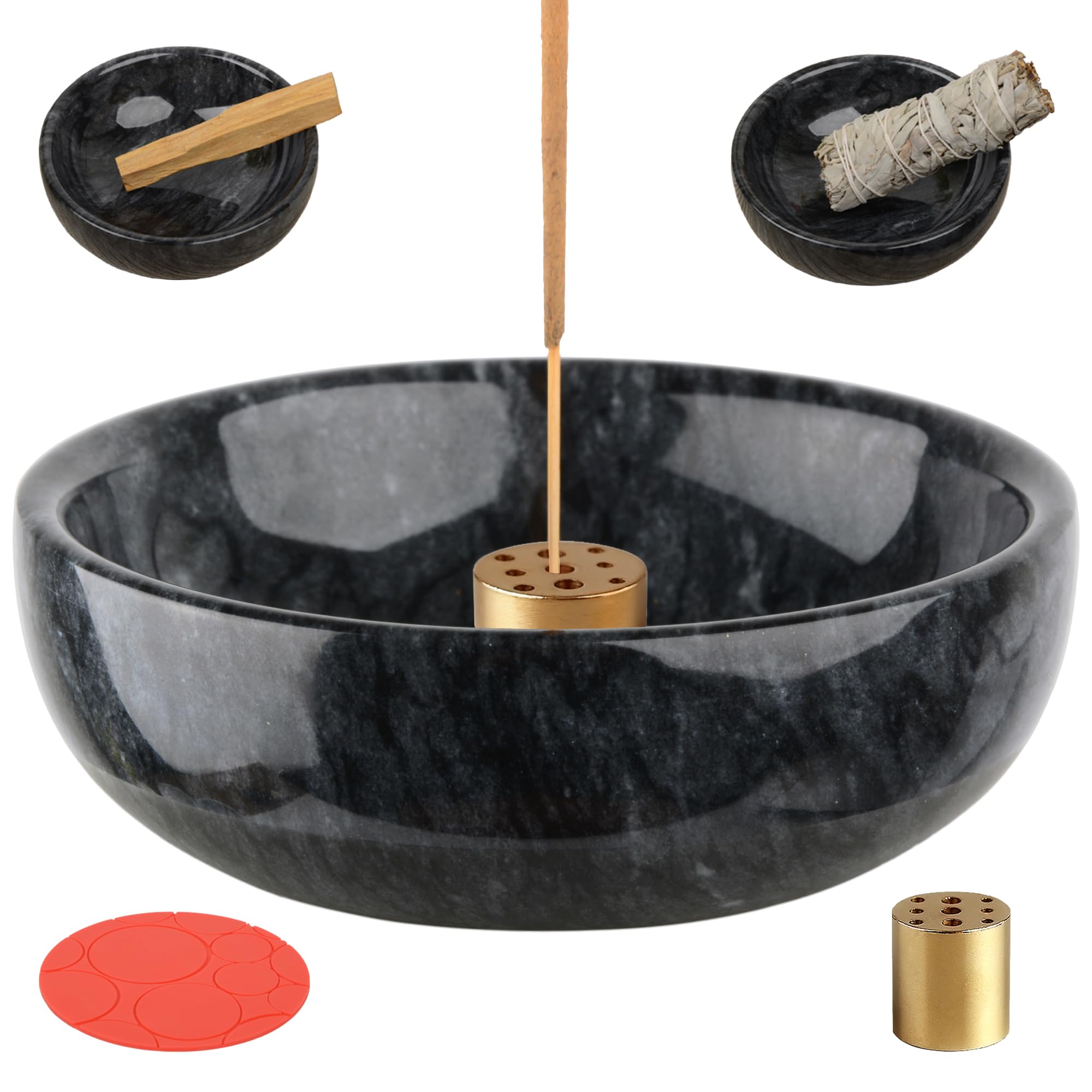 Amazon｜SIPARUI 大理石香炉 9穴 ハンドメイド スティック