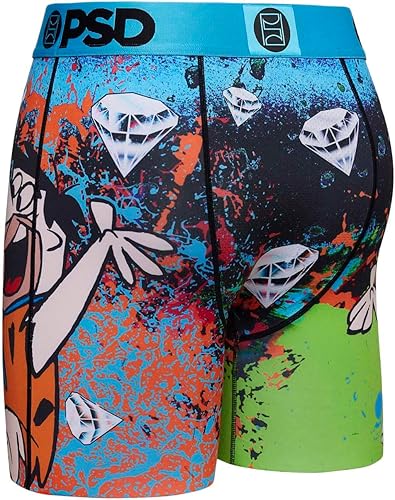 Miniatura 2 de PSD Calzoncillos tipo bóxer Flinstones para hombre, transpirables y de apoyo con tela que absorbe la humedad