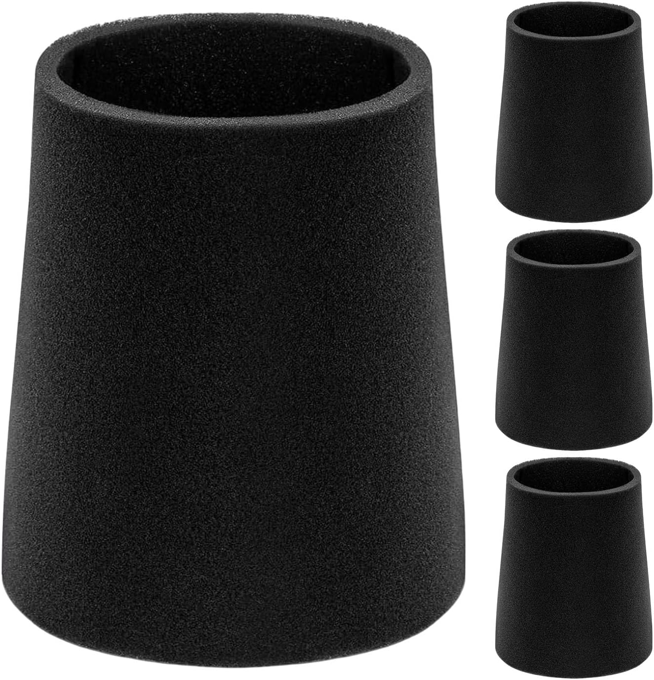 25-1202 Foam Filters Compatible with Stanley 1-5 Gallon Wet/Dry Vacuum SL18910P-3, SL18129, SL18133,SL18129 Filter Sponge Vacuum Cleaner Part - 4 Pack