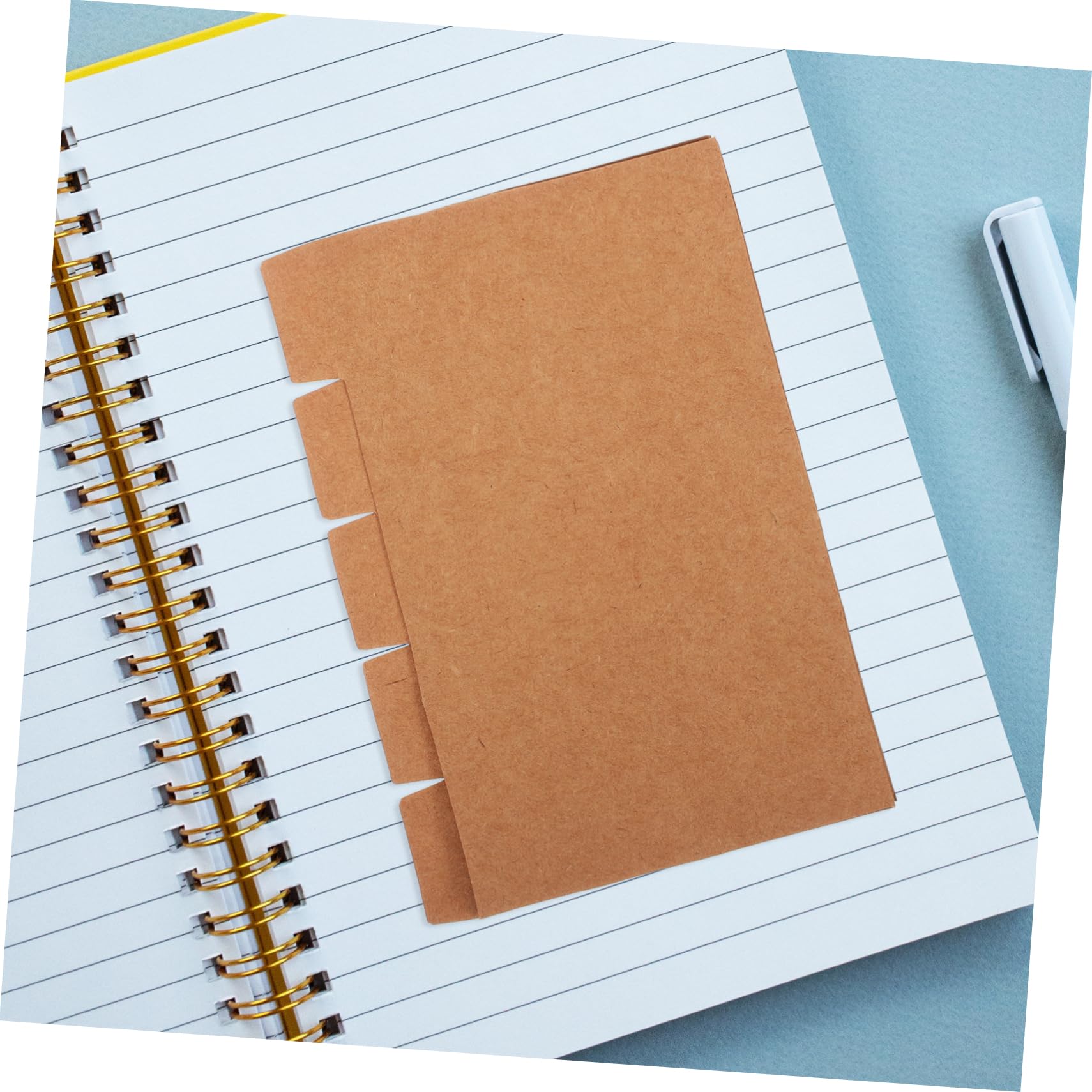 100 Set Divisori per Raccoglitori Carta Divisori Professionali per Studenti e Ufficio Accessori Pratici per Organizzazione Documenti e Presentazioni