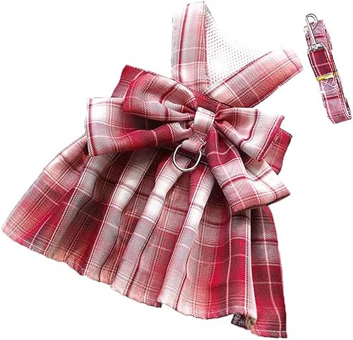 Miniatura 3 de Clopon Vestidos para cachorros para niñas pequeñas, faldas de chihuahua yorkies, ropa de bulldog para gatos, talla M