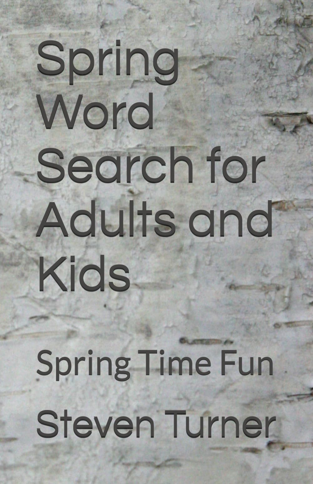 Spring Word Search for Adults and Kids: Spring Time Fun
