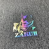 ステッカー 機動戦士ガンダム 車のステッカー シール 車貼 Zaku2 高機動型ザクII 防水 シール 15/20cm PVC材質 ロゴ車用ステッカー DIY 改造 車貼る (20*15cm,色-1) [並行輸入品]