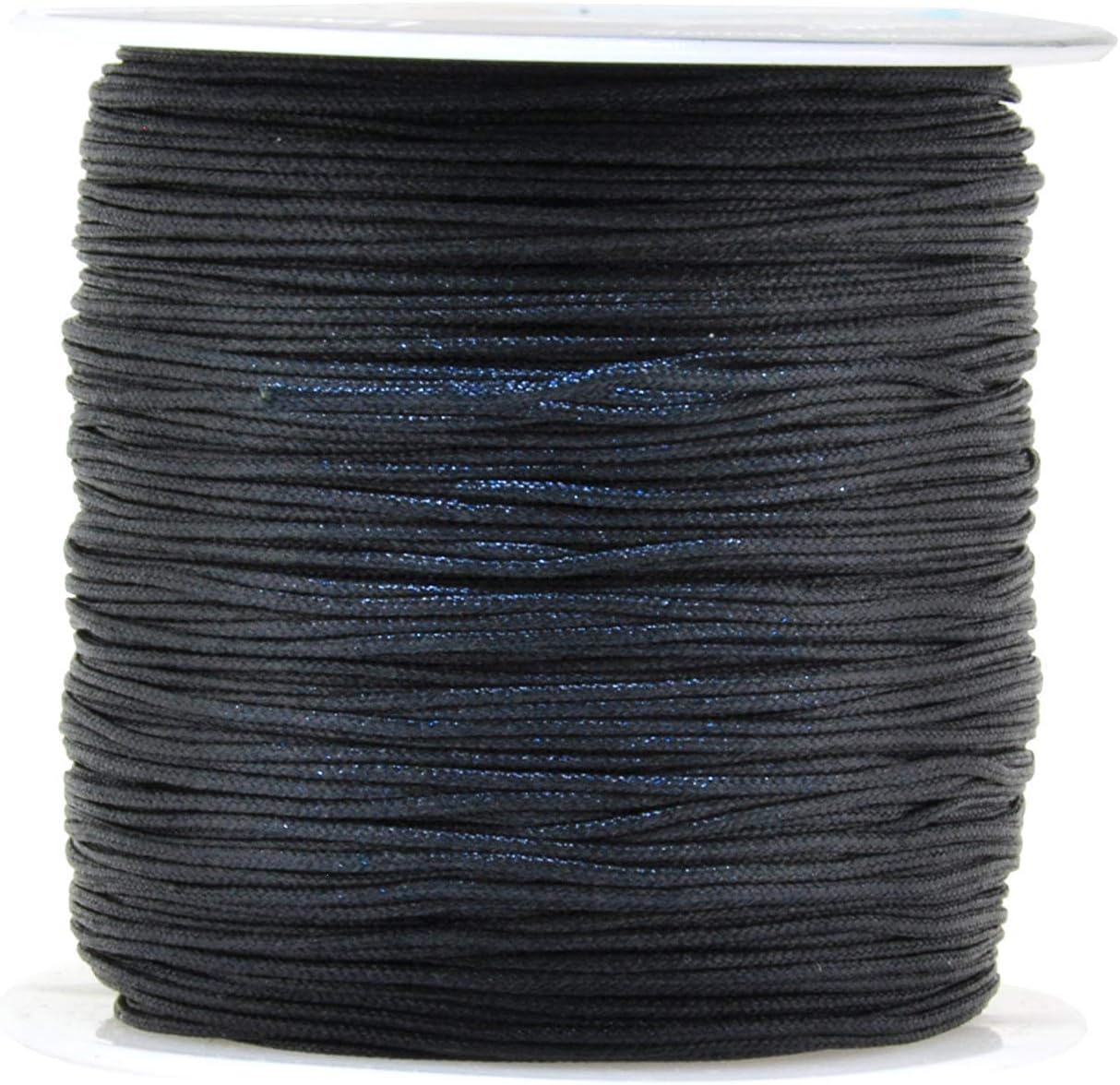 Bignay Black Cotton Thread Kala dhaga Nazar String-Kalawa RAKSHA Sutra-Evil Eye Protection Thread,Waxed Cotton Thread Beading Cord for Bracelet Necklace Jewelry 1 MM Pack of 6