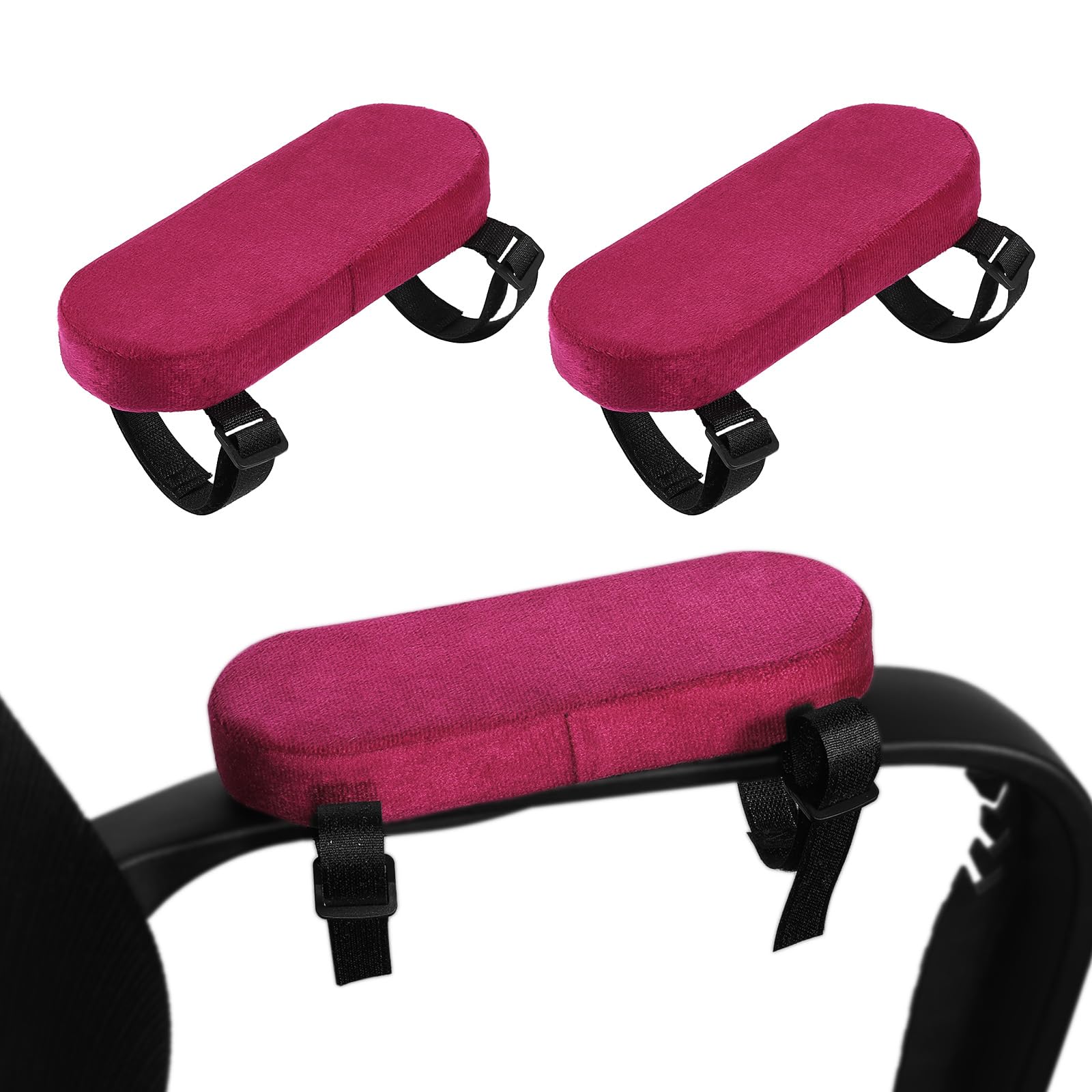 Accoudoir de chaise de bureau confortable mousse mémoire pour fauteuil roulant et gamer