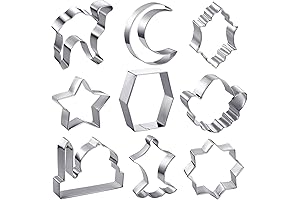 9-Piece Eid Mubarak Cookie Cutters Set