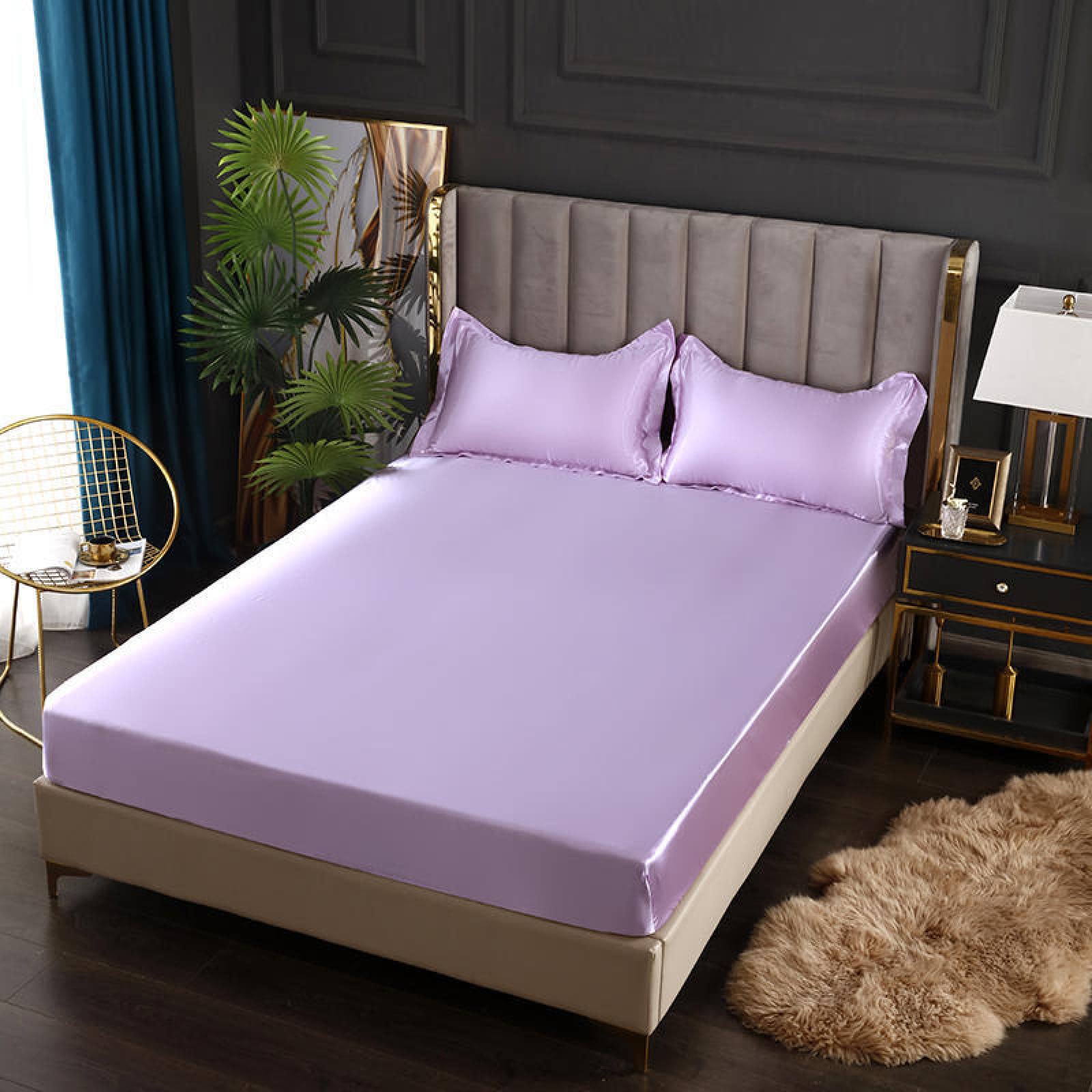 Bleyoum Drap De Lit En Soie Glacée, Tapis De Climatisation Pliable