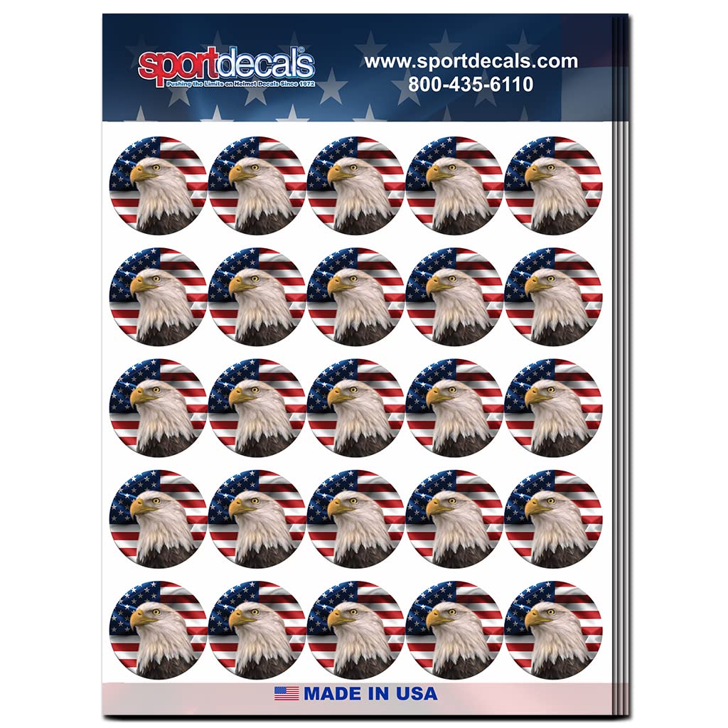 Sportdecals Eagle Flag 3/4