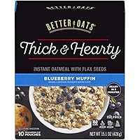 Vista 1 de Better Oats Steel Cut - Avena instantánea con semillas de lino