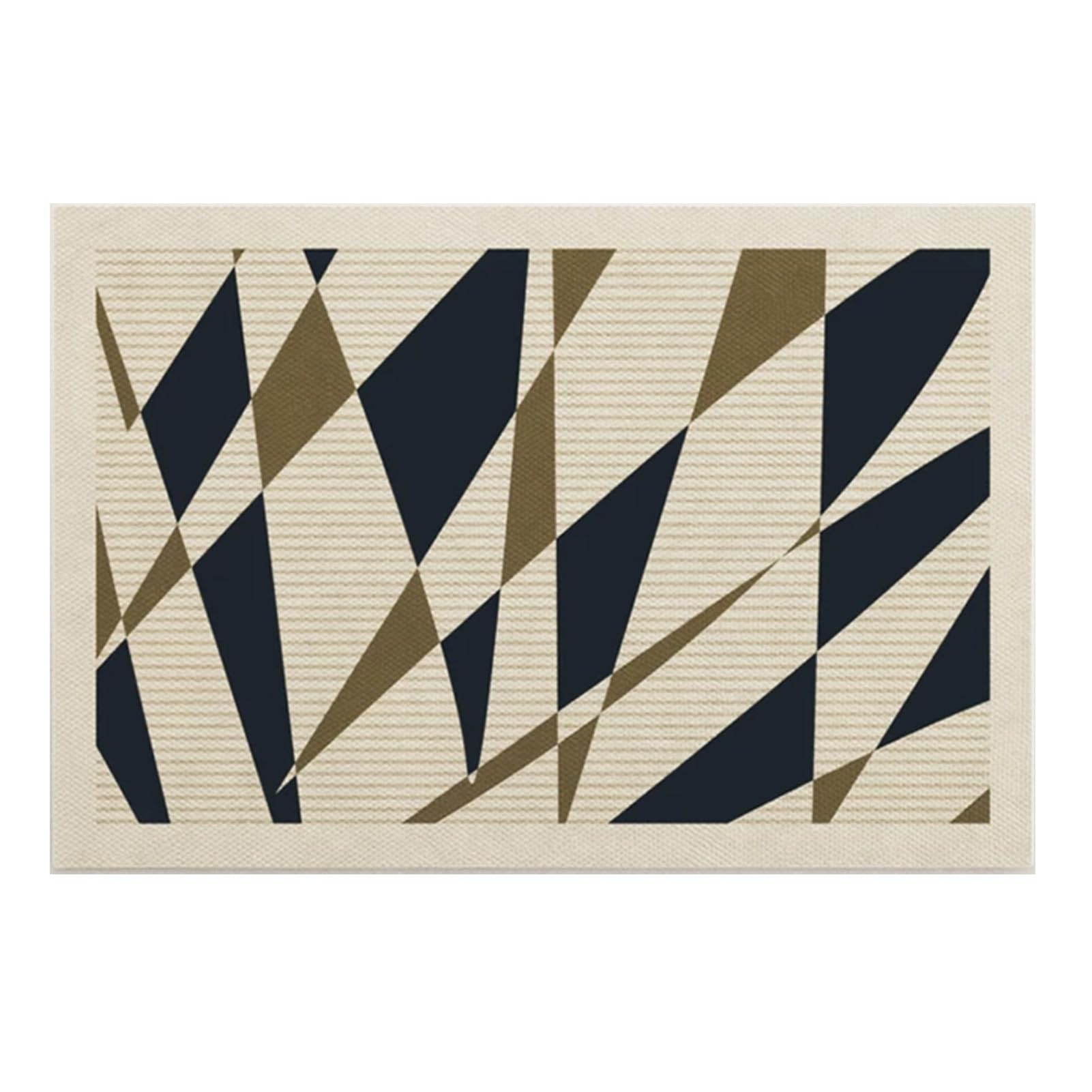 Tapis de salon antidérapant lavable 140x200 pour chambre et salle à manger résistant