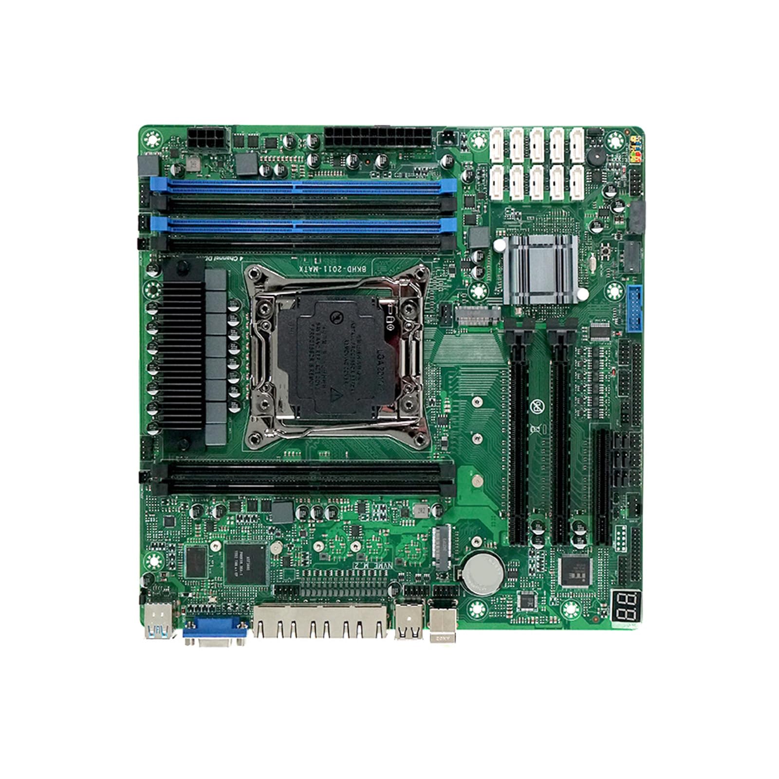 Placas base de servidor LGA2011 3 6 DDR4 DIMM 10 puertos Ethernet para alto tráfico, empresas, niveles de red