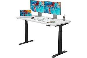 60 x 30 Inches Standing Desk with Adjustable Height