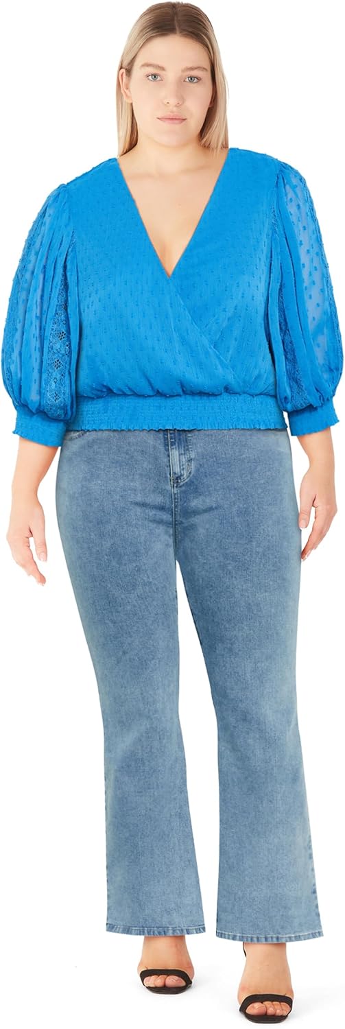 City Chic Womens Top - Flo