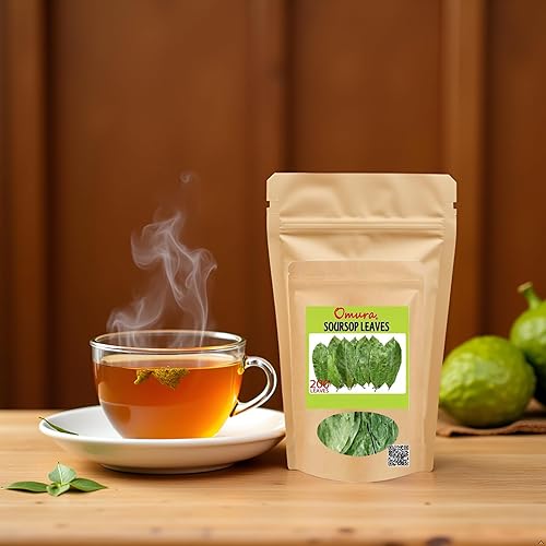 Miniatura 4 de Omura SOURSOP Guanabana Graviola Hojas de Té 200 Hojas