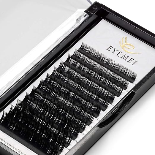 Buy Eyelash Extensions 0.15 C Curl 11mm Natural Soft Silk Individual