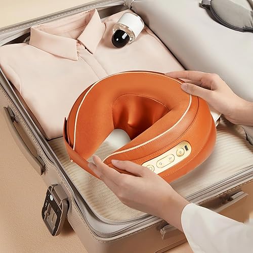 Miniatura 7 de Masajeador de cuello Shiatsu Heat Inalámbrico Dersuma Cojín de masaje cervical recargable con nodos desmontables - Max 122.0 F