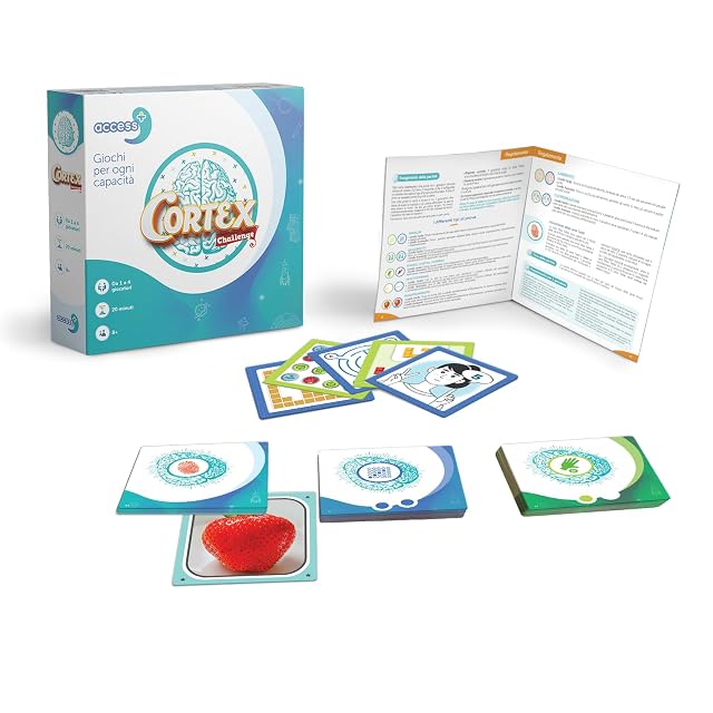Foto 2 de 7 de Asmodee - Cortex Access+ - Juego de Mesa Que estimula Las Funciones cognitivas, 1-4 Jugadores, 6+ años…