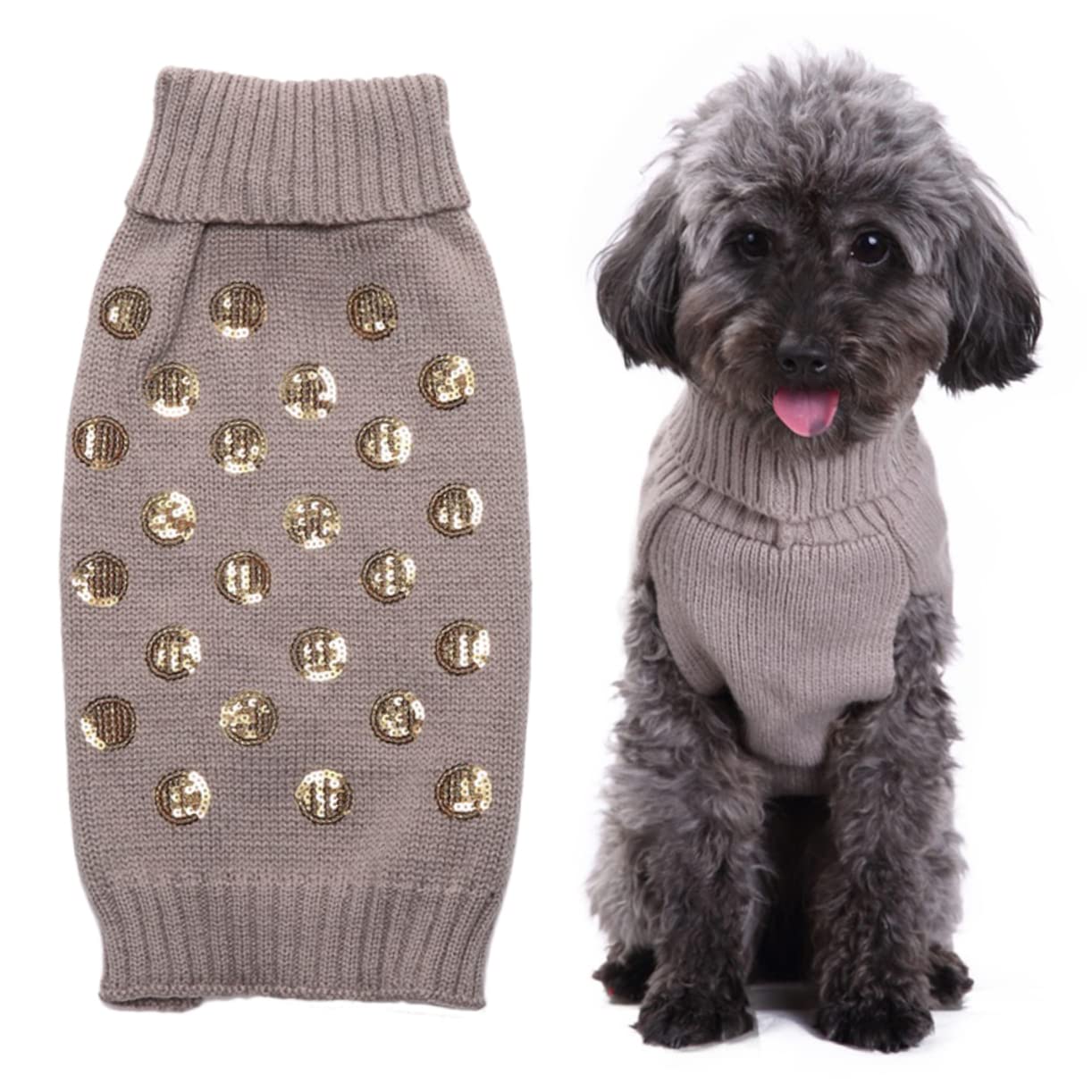 POPETPOP 3st Hund Herbst Pullover Haustier-Pullover Großer Hundepullover Für Kleine Hunde Geeignet Weihnachtspullover Hund Hundepullover Fallen Herbst Und Winter Hundekleidung