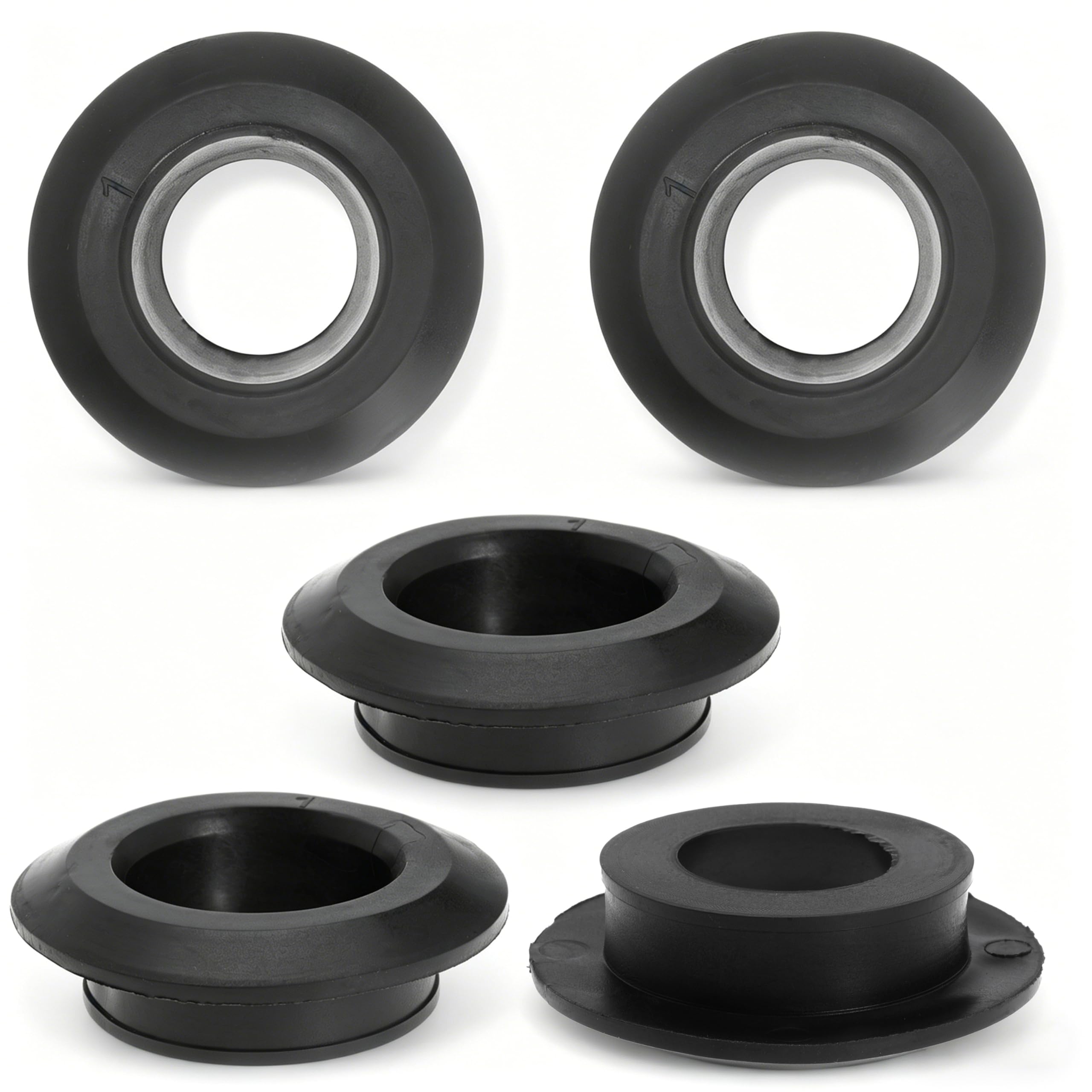 Photo 1 of 1 Inch Flexible Uniseal Tank Adapter Bulkhead Fittings, 5pc