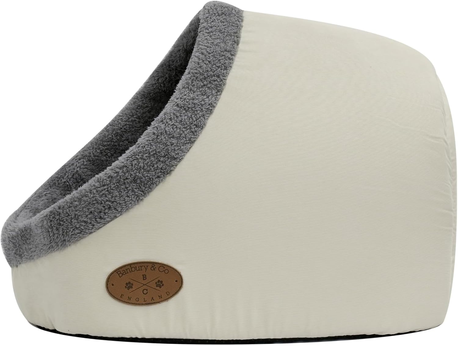 Banbury & Co Luxury Cosy Cat Bed, Grey