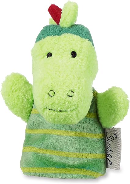 Sterntaler 3612068 Fingerpuppe Schaf Stanley, 11 x 11 x 5 cm, Weiß/Grau - 4