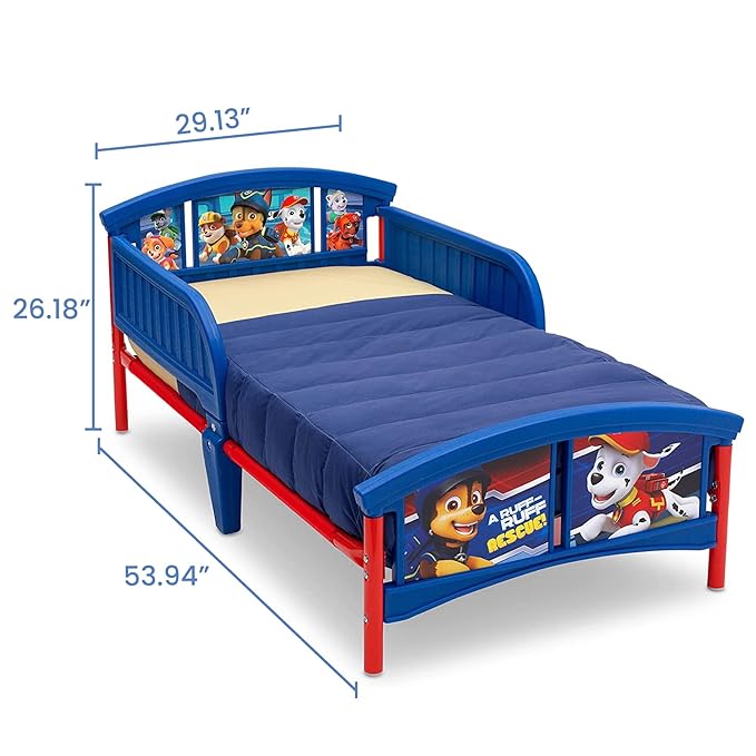 Cama Toddler Delta Children Plástico PAW Patrol Chase miniatura 3