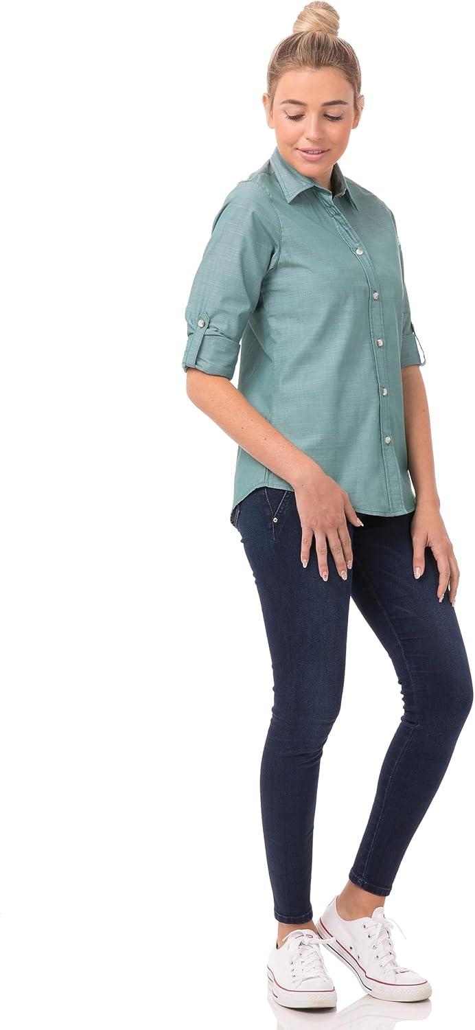 Chef Works Women's Chambray Shirt - Image 2