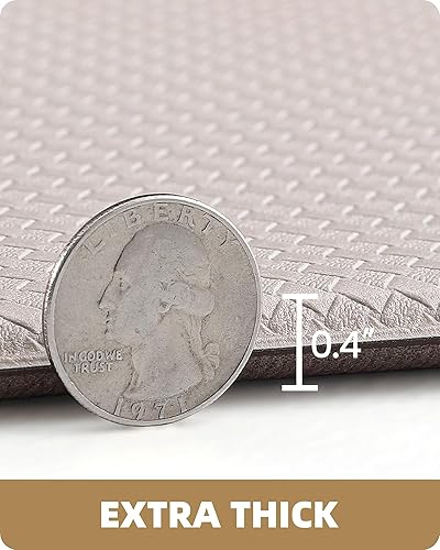 Miniatura 6 de Color G - Alfombras de cocina, alfombra de camino de cocina, alfombra de cocina acolchada antifatiga, antideslizante, impermeable, cómoda, alfombra