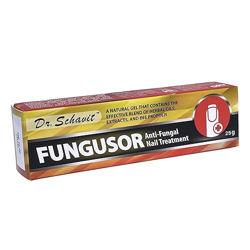 Dr. Schavit Fungusor - Gel natural antifúngico para el tratamiento de uñas, restauración de uñas, extractos de hierbas, propóleos de abeja, gel