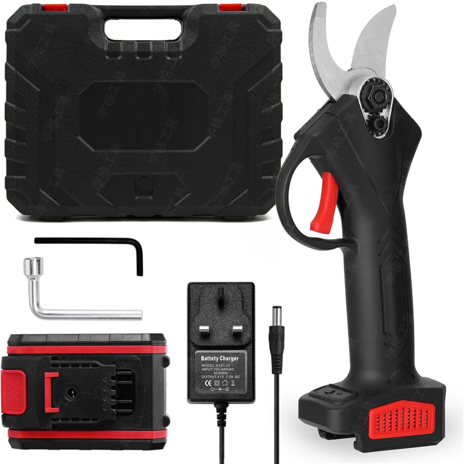 Electric Pruning Shears Cordless Electric Pruning Lithium Pruning Scissors Rechargeable Power Pruner Tree Branch Pruner Cutt EU