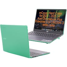 mCover Case ONLY Compatible for 2025 or Newer 14-inch Acer Chromebook Plus Enterprise 514 CBE594-3 Series Laptop ComputerNOT Fitting Other Acer Models- Green