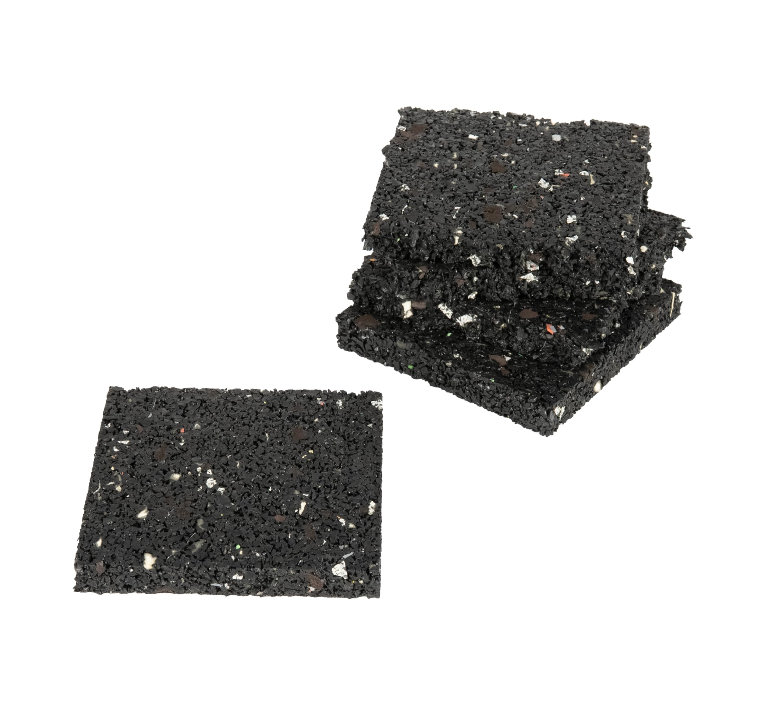 Wovar Premium Gummi Terrassenpads 10x10cm - 15mm
