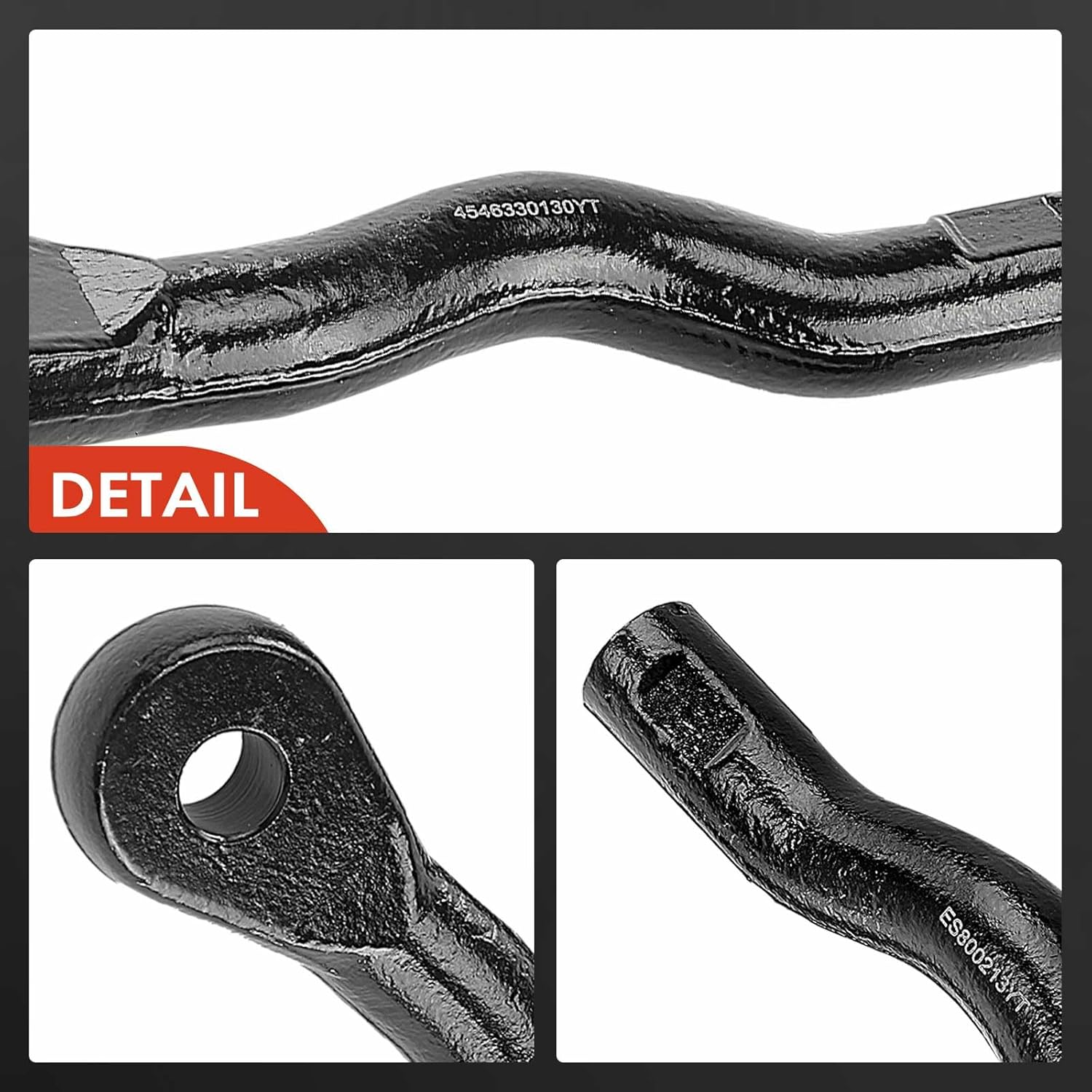 A-Premium 2 x Front Outer Tie Rod Ends, Compatible with Lexus IS200t 16-17, IS250 06-15, IS300 18-20, IS350 06-20, GS300 06, GS350 07-11, GS430 06-07, GS450h 06-07, GS460 08-11, IS F 08-14