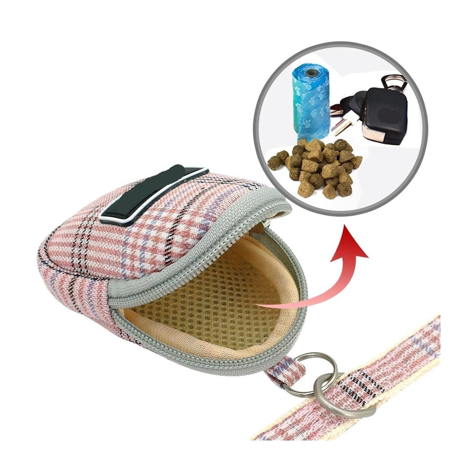 Compatible Für verstellbares Welpengeschirr-Set mit Leine, kleine Hunde(Gray,S)