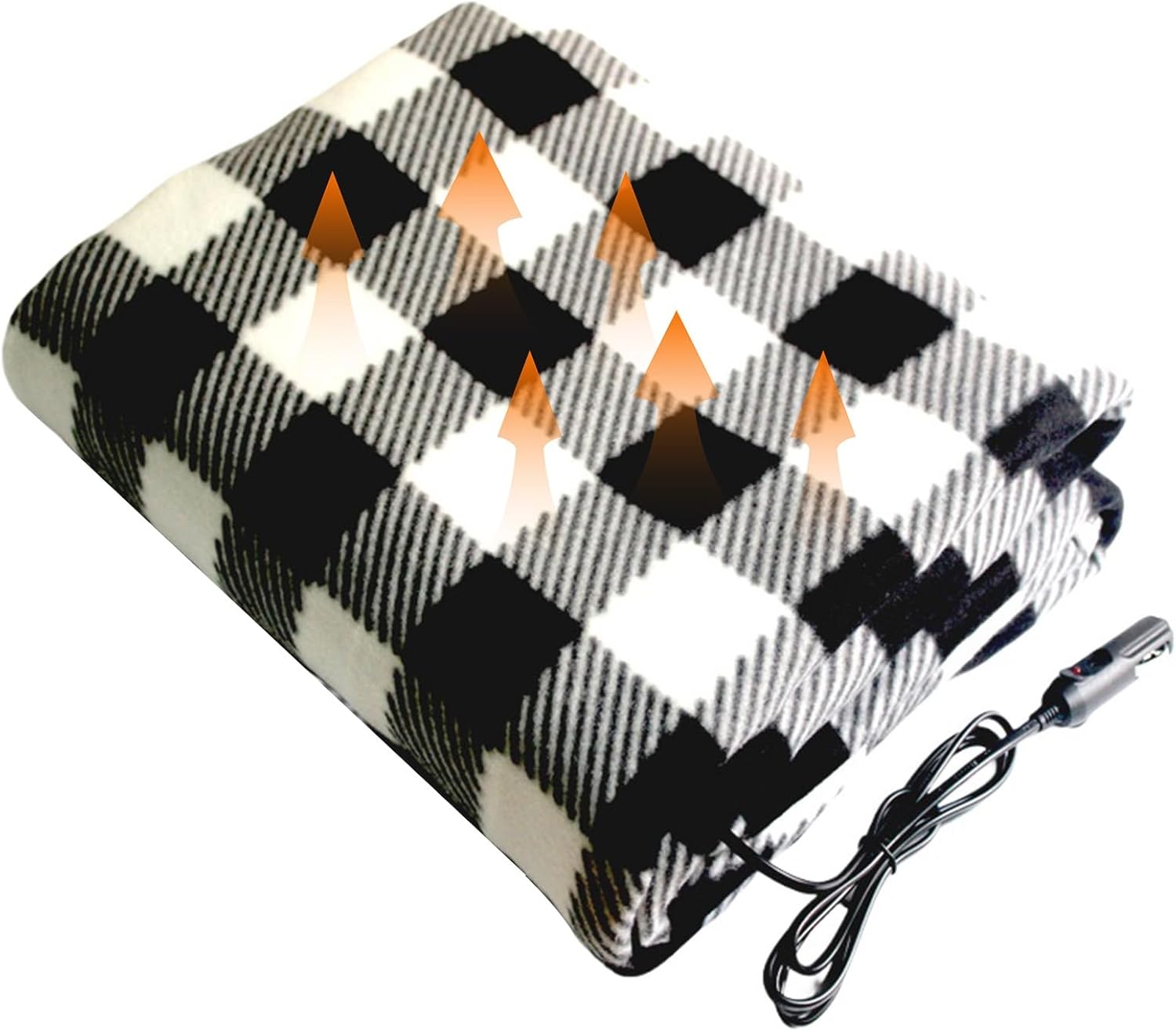 Heated Blanket Battery Operated, Cordless Portable Electric Blankets Heated Shawl Wraps for Women Heating Blanket Gift
