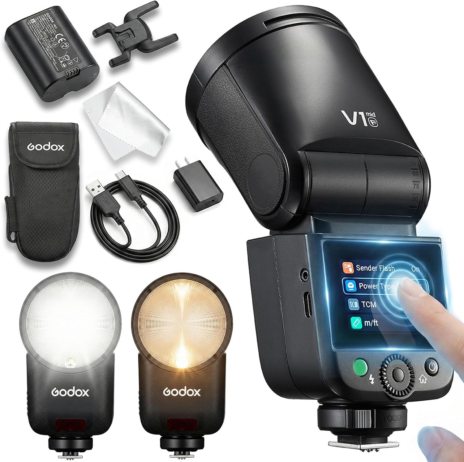 Godox V1 MID F per FUJIFILM