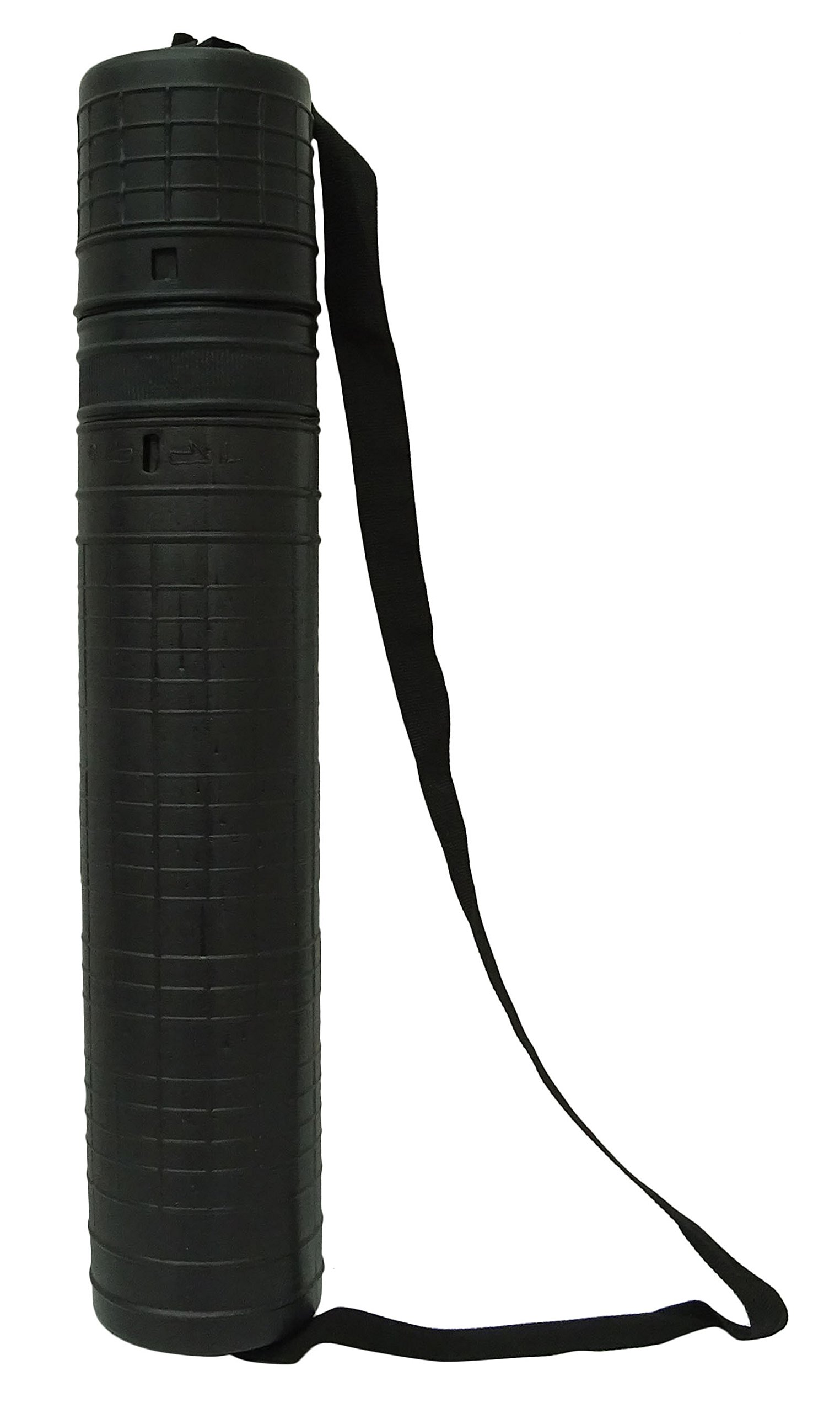 Technosigma Flexible Plastic Black Telescopic Bluprint Document Storage Tube Box