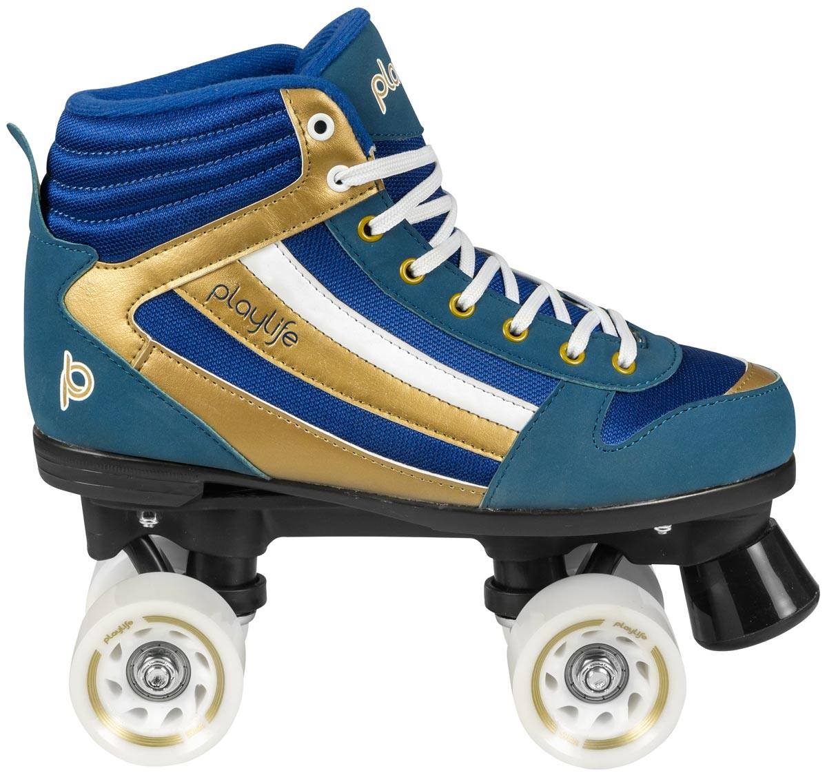 Chaya Playlife Groove Blue & Gold Roller Skates
