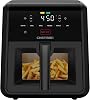 Chefman Freidora de aire TurboFry 7-Qt, 6 en 1 de alta potencia a 450°F para resultados más crujientes, diseño compacto que ahorra espacio, freír al aire, hornear, asar, recalentar, deshidratar, descongelar, cocción rápida y uniforme – negro 1