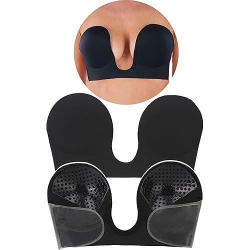 ToBeInStyle Women's Deep Plunge Convertible V Bra