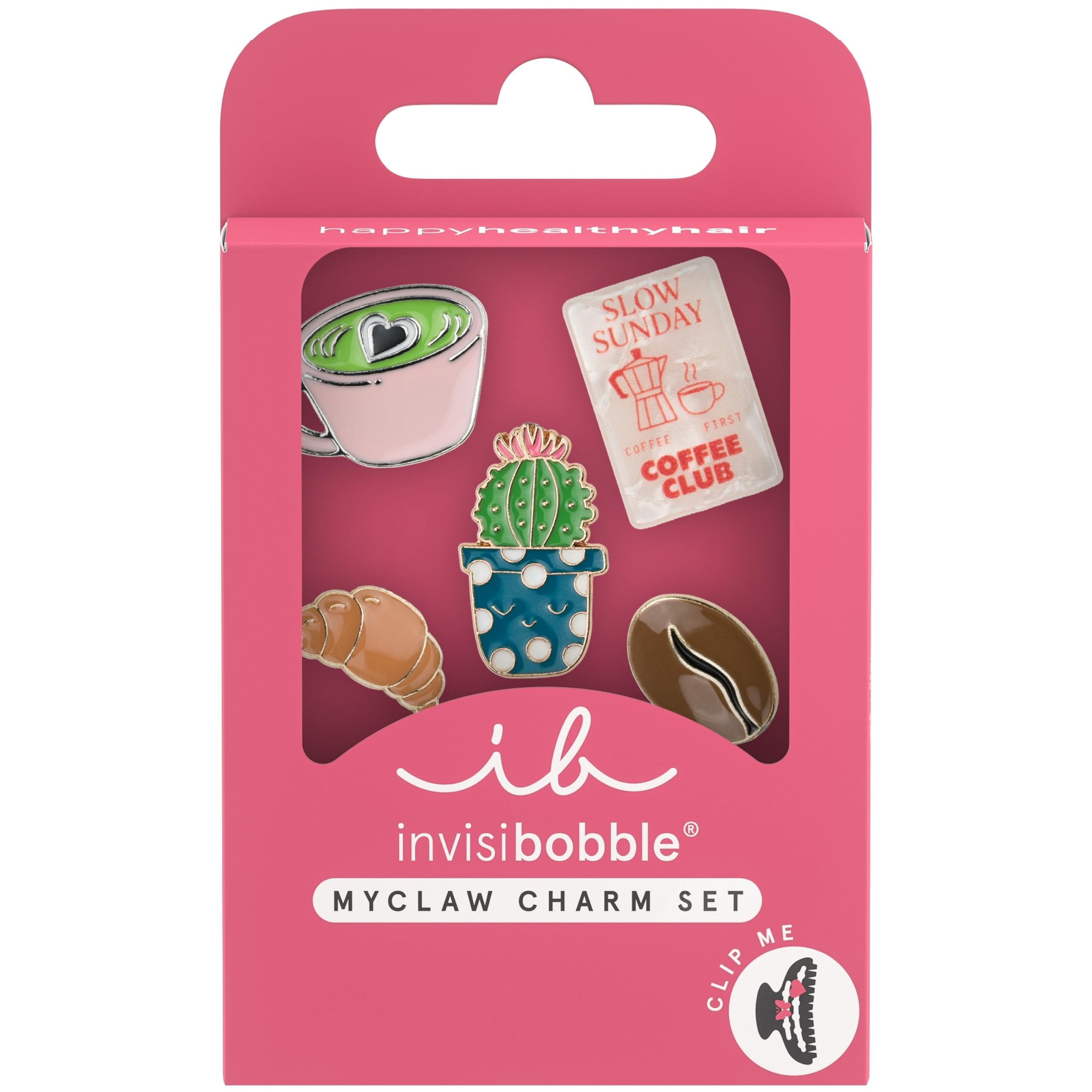 Invisibobble MyClaw Charms Set Morning Nostalgia - 5er Charm Set