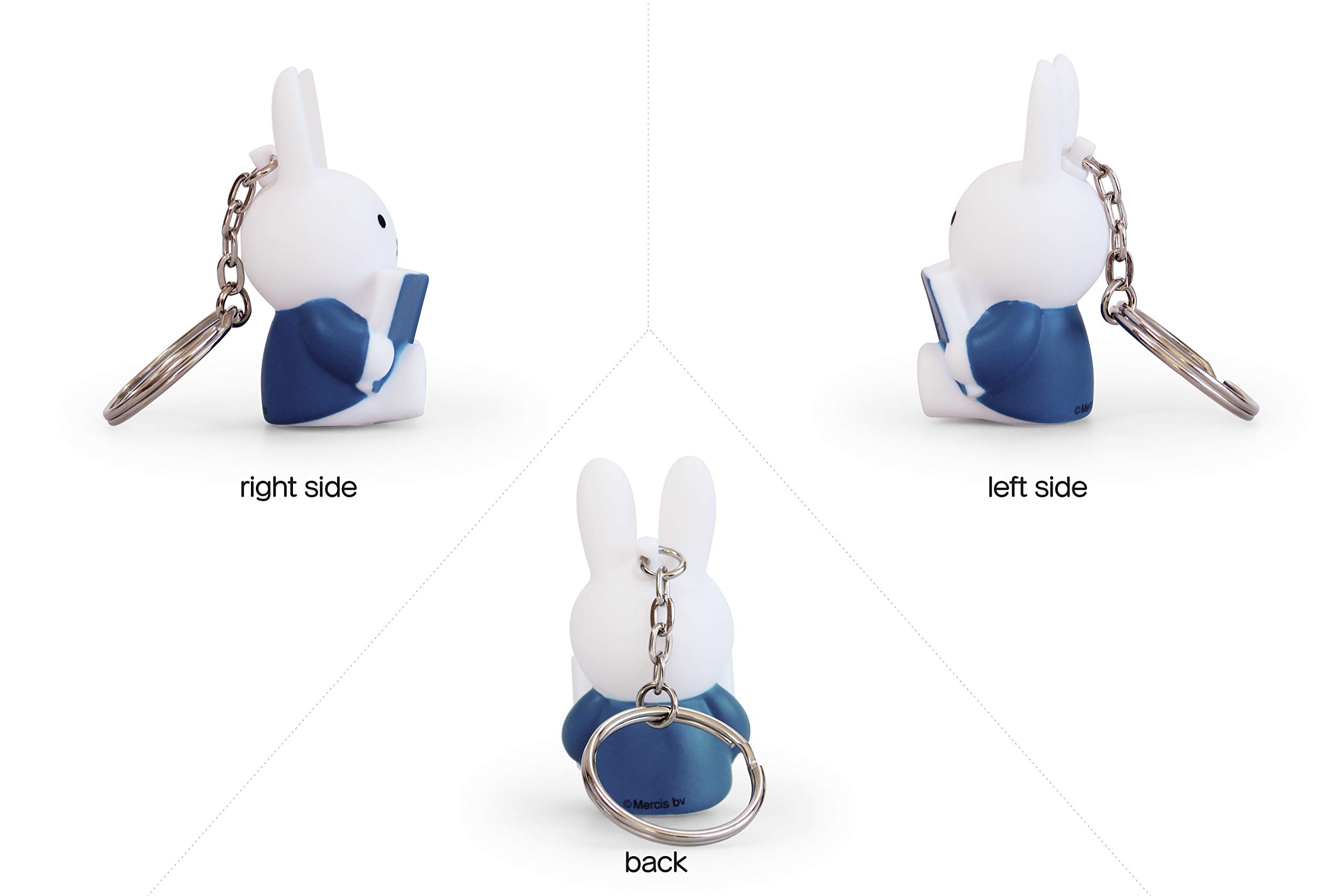 Stempels Brelok Miffy - 3,5 × 3,5 × 6,25 cm - Niebieski, Kolor: wielokolorow, Taille unique