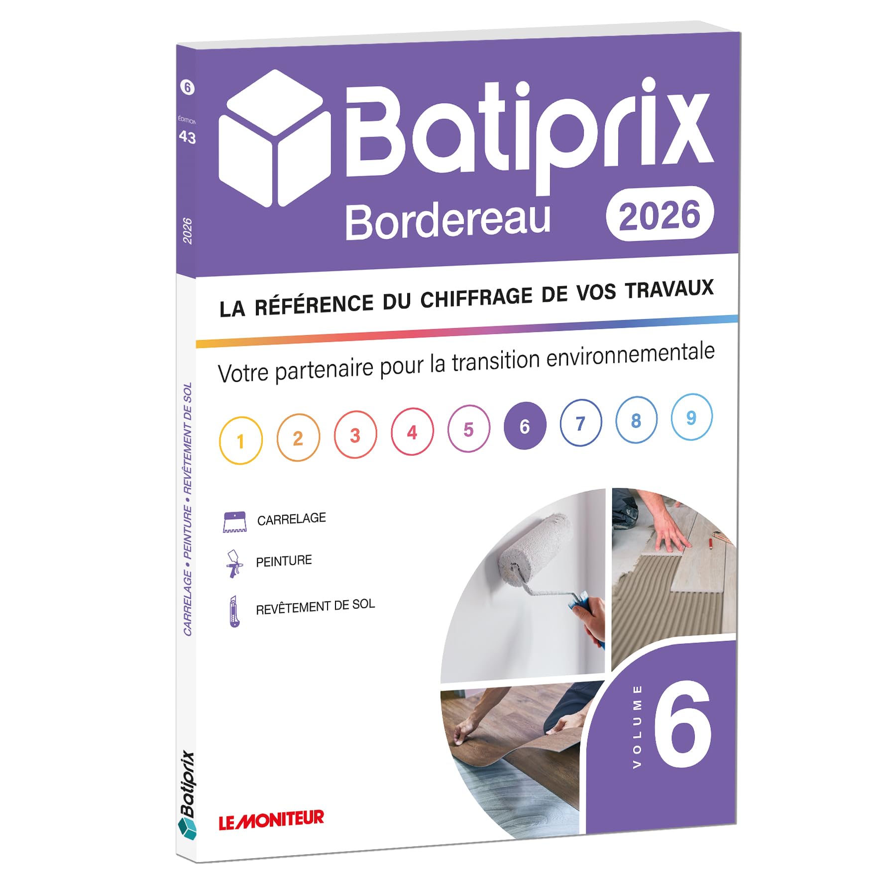BATIPRIX BORDEREAU 2026 - Volume 6 - Carrelage - Peinture - Revêtement de sol