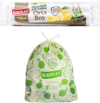 Koroplast Ekstra G l  Limon Kokulu B zg l  Orta Boy  p Po eti 15li