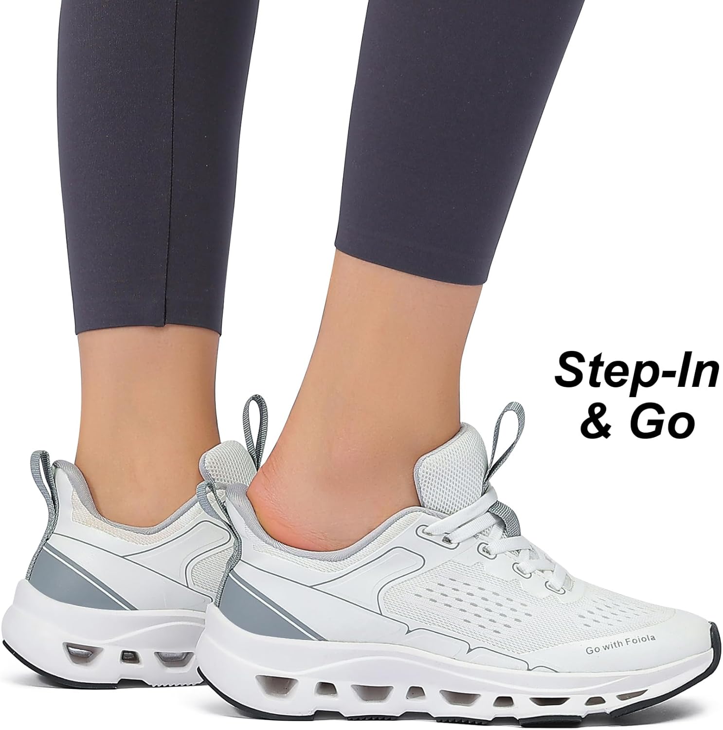 Women's Walking Shoes Running Tennis Comfortable Non-Slip Workout Gym Sports Fashion Sneakers - Image 2
