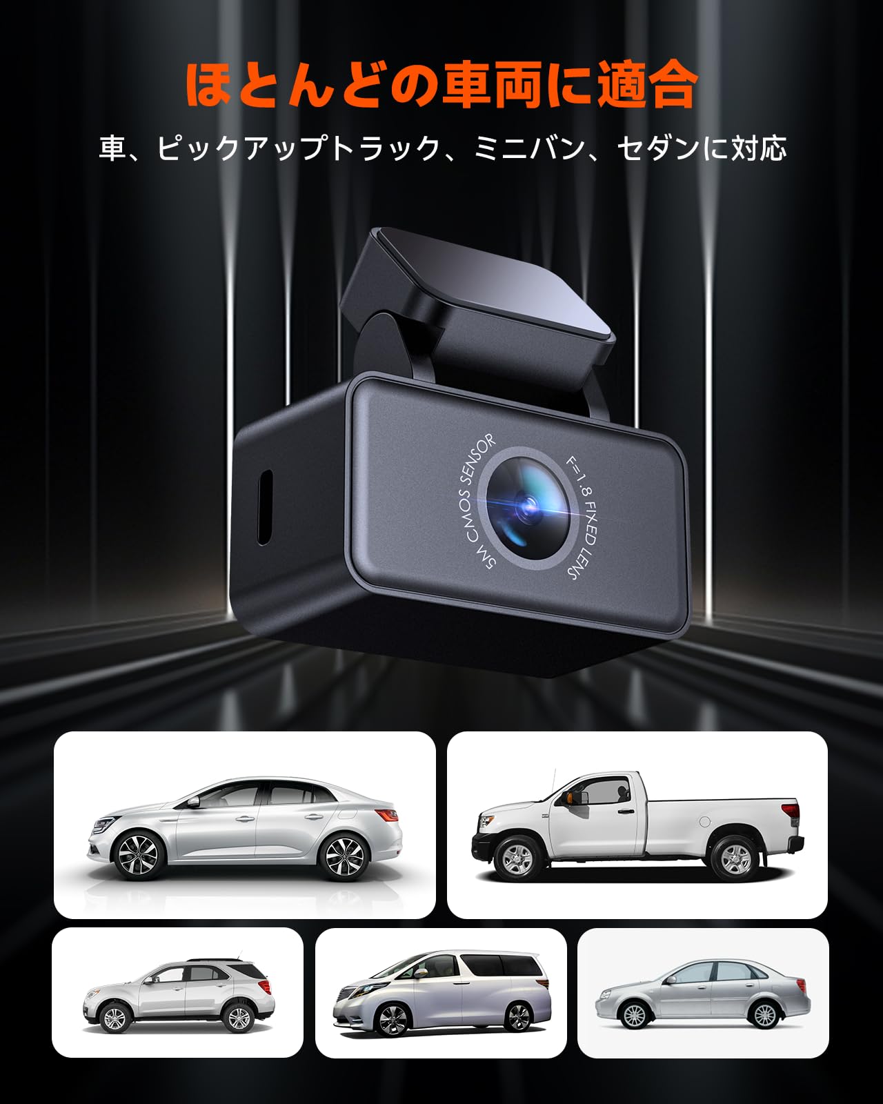 Amazon.co.jp: VANTRUE E360/E2専用リアカメラ RC03 1944P STARVIS 超