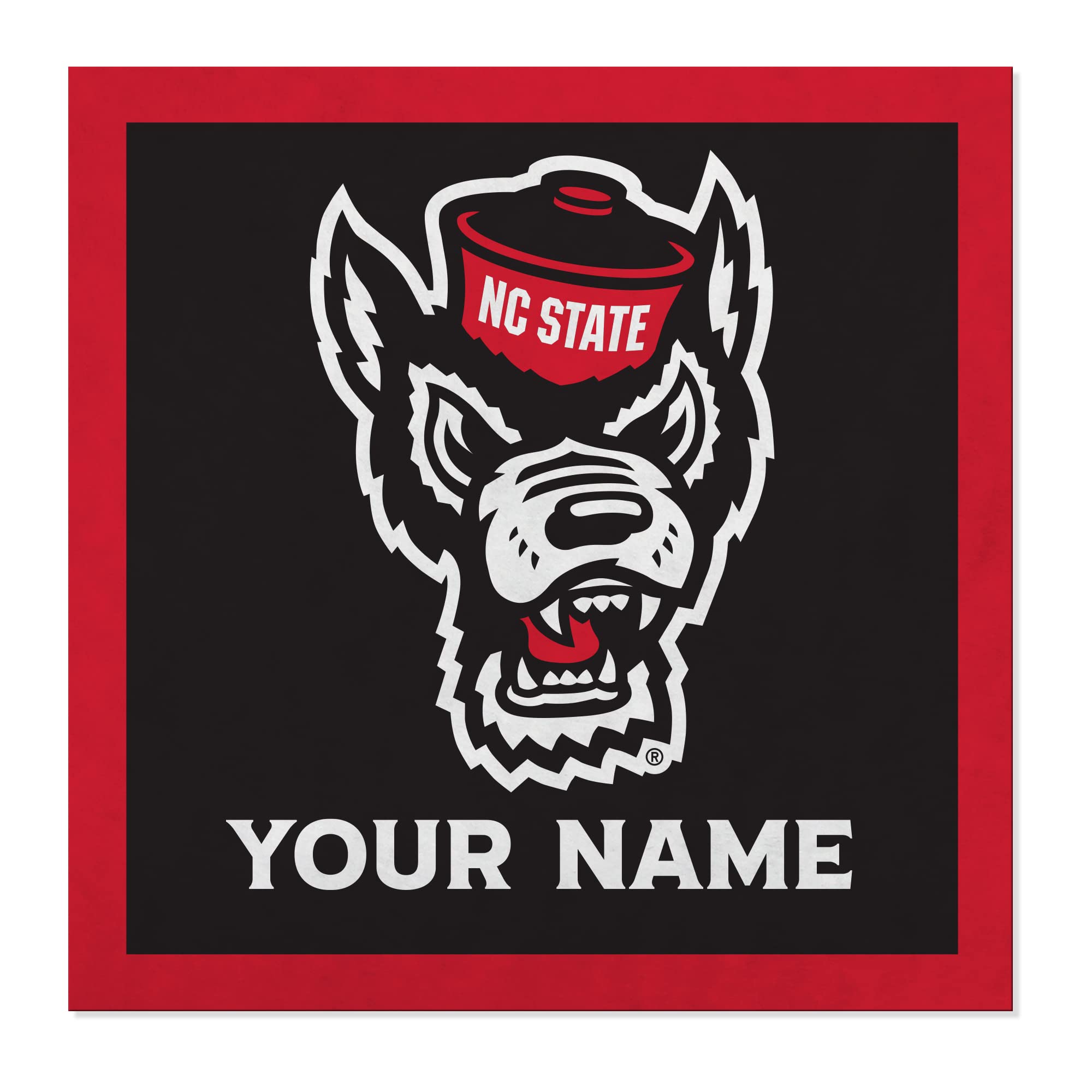 Rico Industries NCAA North Carolina State Wolfpack Personalized 23
