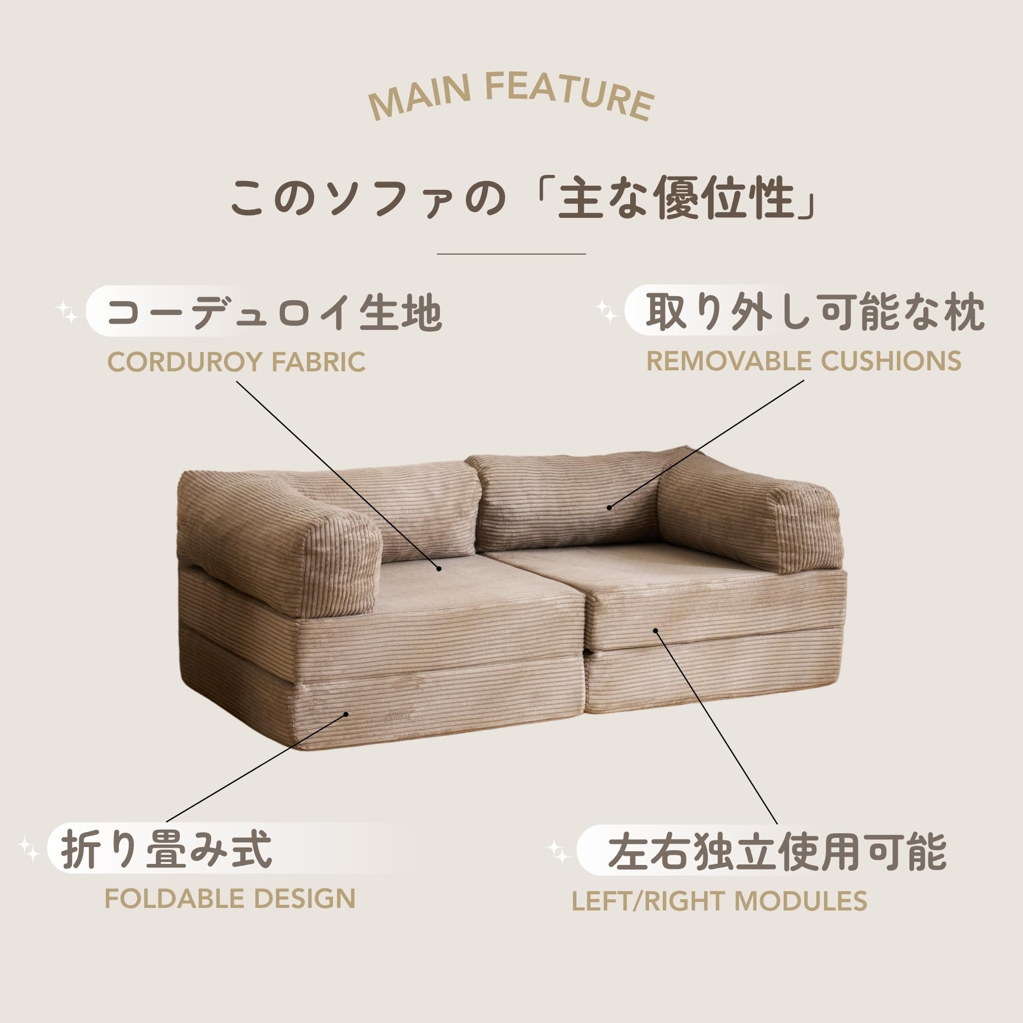 Amazon｜オーエスジェイ(OSJ) 【完成品】 ソファーベッド 二人用