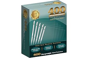 GOLD SEAL Heavy Duty Polysheet Protectors for 8.5 x 11 Documents