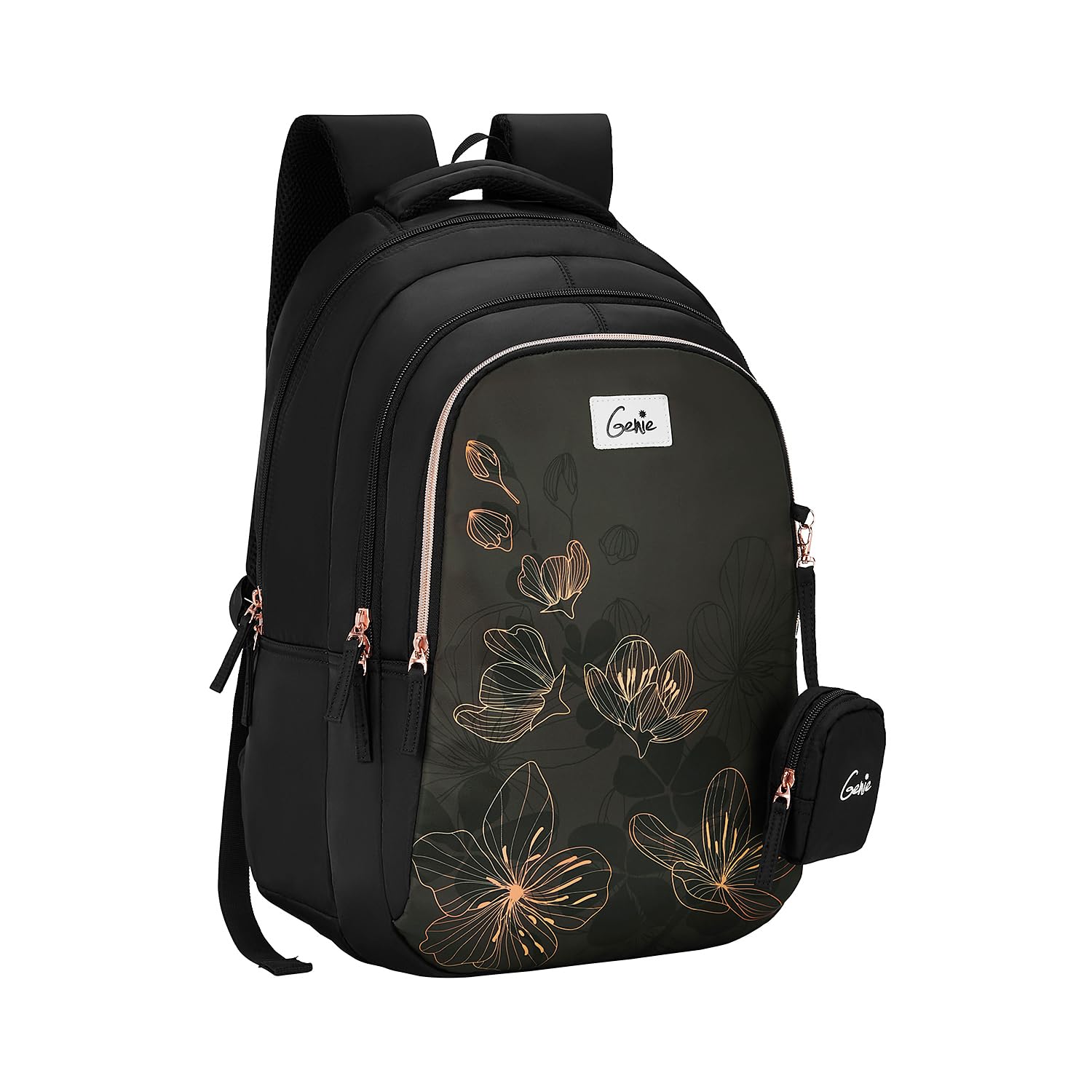 Genie 19 inch Laptop Backpack for Women & Girls | Spacious Office, College & Travel Bag | Water Resistant, Multi-Compartment with Padded Laptop Sleeve